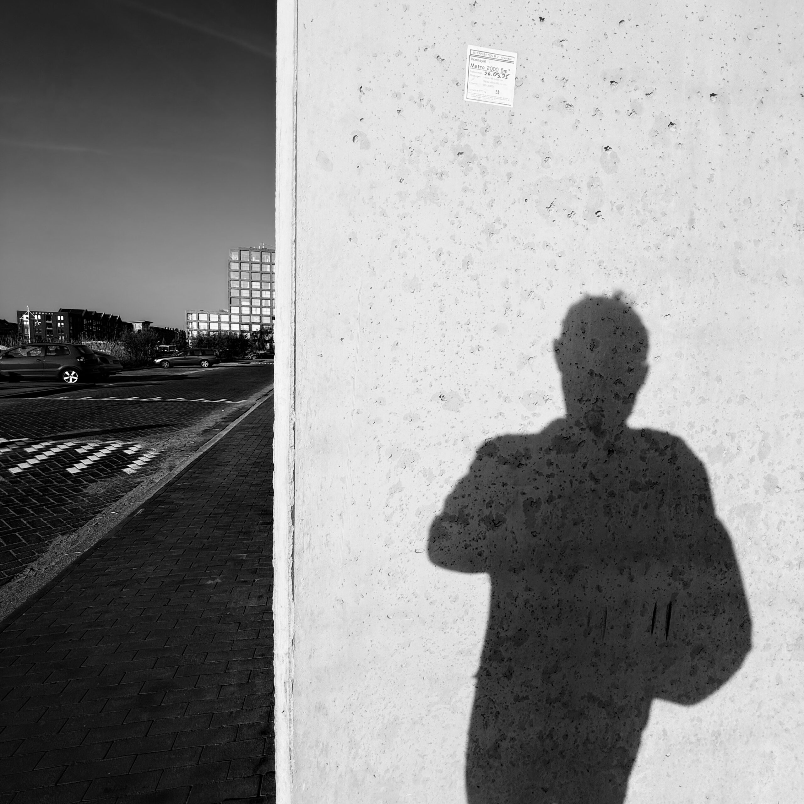 Just a shadow of a man