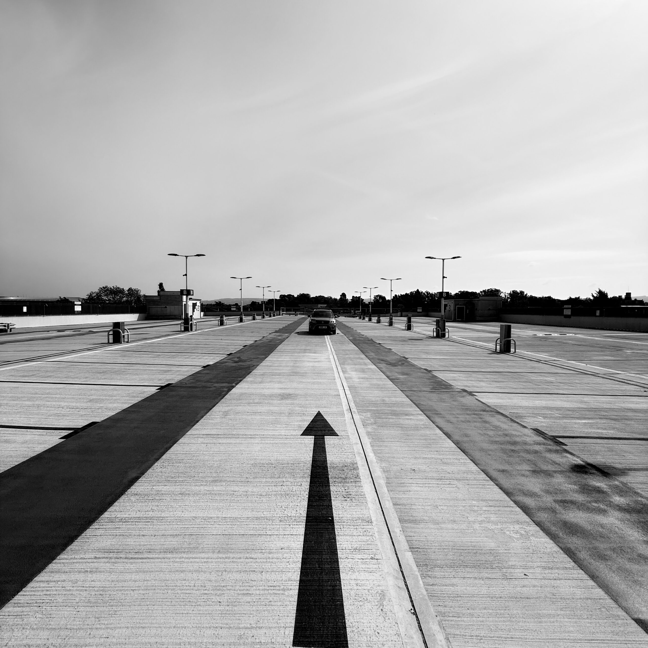 The car park